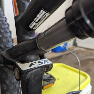 2014 Specialized Stumpjumper FSR Comp 29 Black and Black