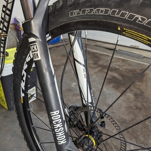 2014 Specialized Stumpjumper FSR Comp 29 Black and Black