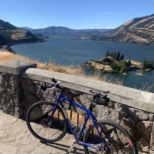 Soma Saga touring frameset Blue