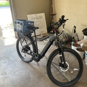 2022 Ride1Up 700 series Silver, gray or bare metal