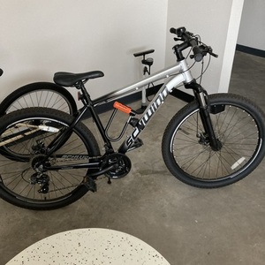 2023 Schwinn Al comp Silver, gray or bare metal and Black