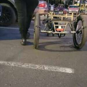 2024 Lectric eBikes Electric XP Trike tricycle Silver, gray or bare metal