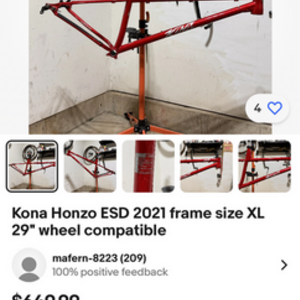 2021 Kona honzo esd Red