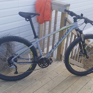 2017 Specialized Pitch Silver, gray or bare metal, Black, and Yellow or Gold