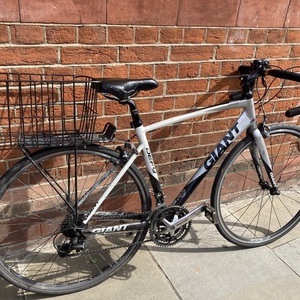 2013 Giant Defy Silver, gray or bare metal