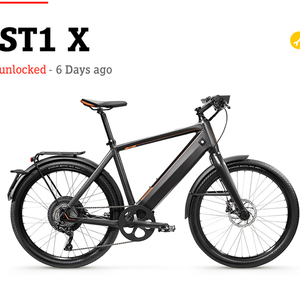 2019 Stromer ST1X (17" frame size) Black