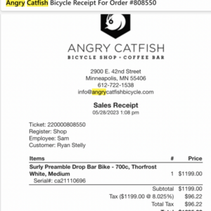 Surly Preamble White