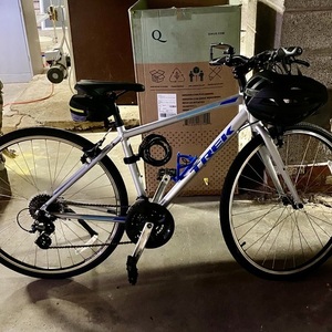 2021 Trek FX1 Silver, gray or bare metal