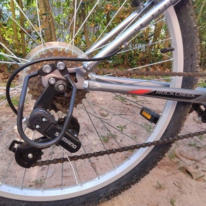 2023 Huffy Rock Creek Silver, gray or bare metal