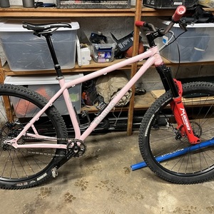 2023 Marino Custom single speed hardtail Pink