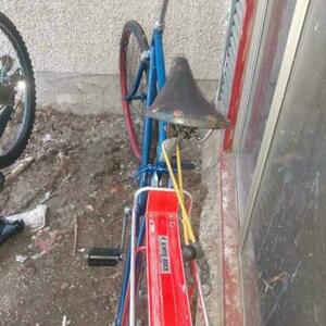 1944 Raleigh Camel back mens bike Blue and Red