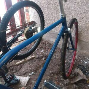 1944 Raleigh Camel back mens bike Blue and Red