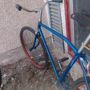 1944 Raleigh Camel back mens bike Blue and Red