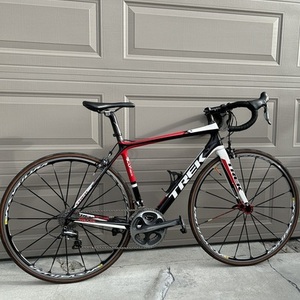 2012 Trek Madone 6 Red, Black, and White