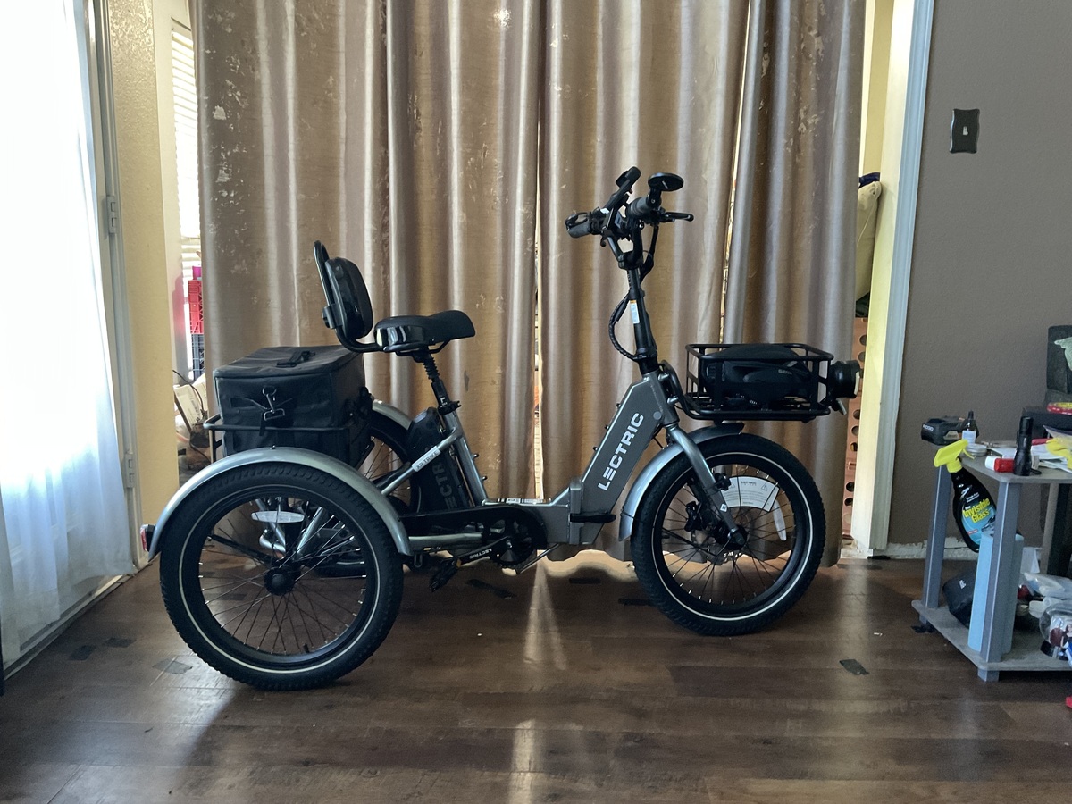 Lectric EBikes Front & Rear Cargo Basket Package - For XP, XPremium, XPedition Models (Hardware Included)