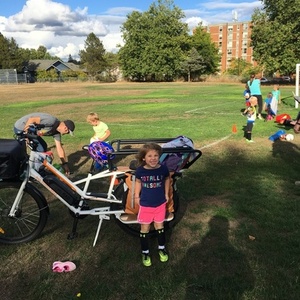 2018 Rad Power Bikes Radwagon cargo bike (rear storage) White