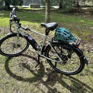 2022 Rad Power Bikes Radmission Silver, gray or bare metal