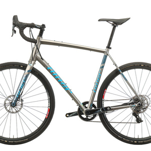 2021 Niner RLT 9 Silver, gray or bare metal