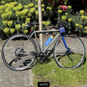 TI Cycles Road Silver, gray or bare metal