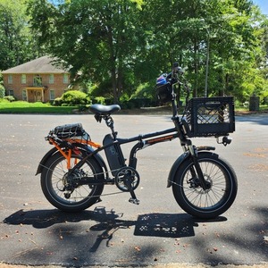 2020 Rad Power Bikes Radmini HT with motor-Black Black