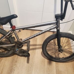 WeThePeople Bmx - we the people "Nova" 1020 hi-ten Silver, gray or bare metal