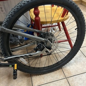 Hyper Durable aluminum dual suspension frame Silver, gray or bare metal