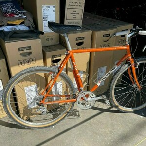 1993 Bridgestone XO-1 Orange and White