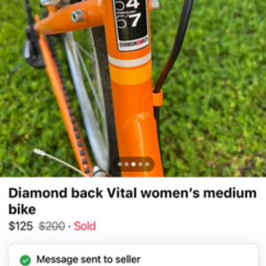 2017 Diamondback Vital Orange