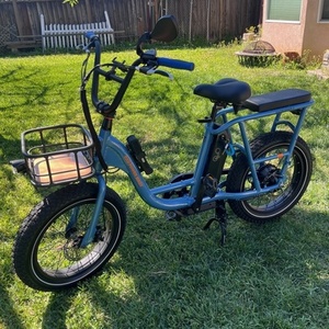 2023 Rad Power Bikes RadRunner 2 Electric Utility Bike Blue