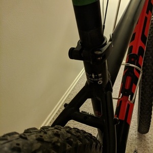 2017 Ghost Kato M 165/180 Black, Red, and Green