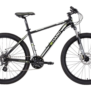 2013 Haro Flightline Two Black, White, and Green