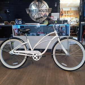 Electra Step-Through Coaster White