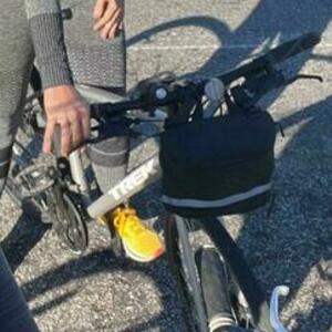 2022 Trek FX2 Silver, gray or bare metal and White