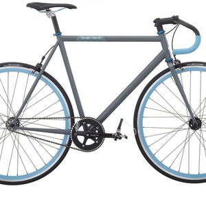 2011 Raleigh Rush Hour Silver or Gray and Blue