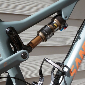 2017 Santa Cruz Tallboy Silver or Gray and Orange