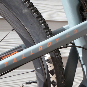 2017 Santa Cruz Tallboy Silver or Gray and Orange