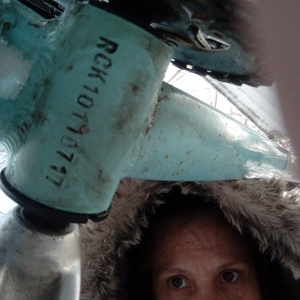 Raleigh PEAK Teal and White