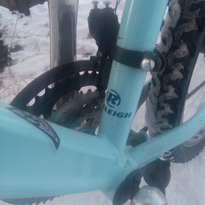 Raleigh PEAK Teal and White