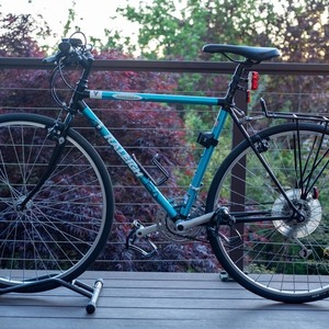 1992 Raleigh Dash Teal and Black