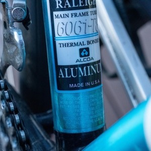 1992 Raleigh Dash Teal and Black