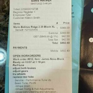 2021 Marin Bikes Bolinas Ridge 2 Teal and Black