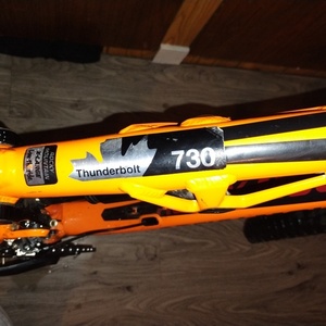 2016 Rocky Mountain Bicycles Thunderbolt 730 Orange and Black