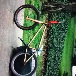 2017 Custom bike Yellow or Gold