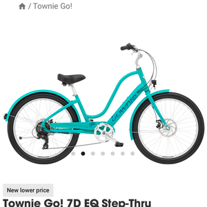 2024 Electra Townie Blue