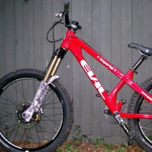 2004 Evil IMPERIAL Red, Silver, gray or bare metal, and Stickers tape or other cover-up