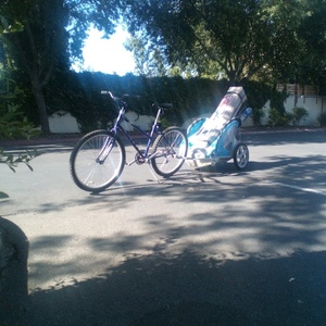 Miyata Country Runner Purple, White, and Black