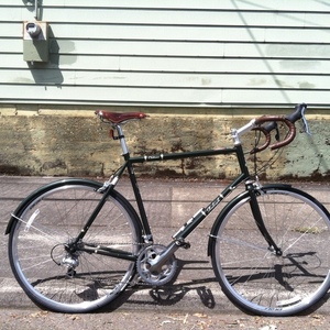 2011 Raleigh Clubman bicycle Green