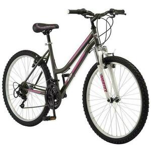 2023 Pacific Cycle mountain sport Silver, gray or bare metal, White, and Purple