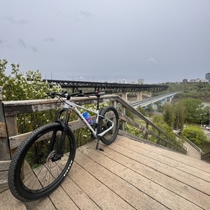 2021 Giant Fathom 2 Silver, gray or bare metal