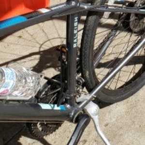 2018 Raleigh Alysa 2 Silver, gray or bare metal and Teal